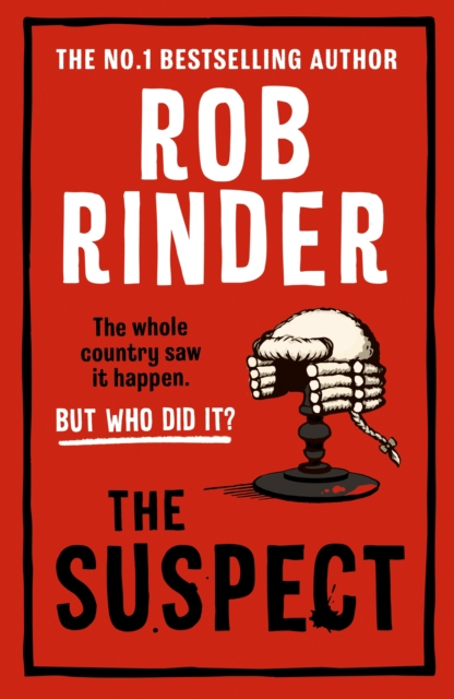 The Suspect by Rob Rinder (large paperback)