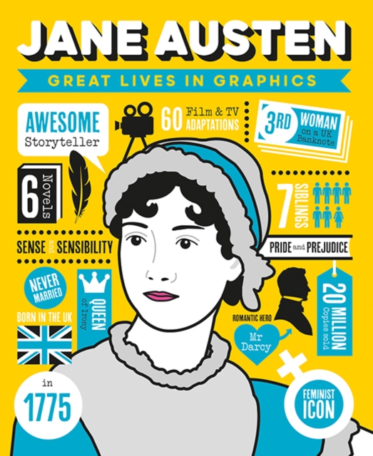 Great Lives in Graphics: Jane Austen by Editors, GMC