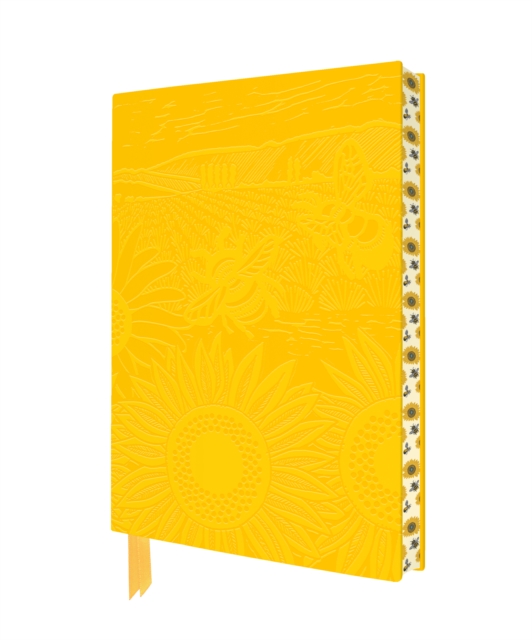 Kate Heiss: Sunflower Fields Artisan Art Notebook (Flame Tree Journals) by Flame Tree Studio