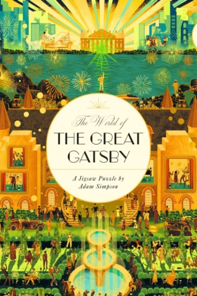 The World of The Great Gatsby : A 1000-piece puzzle by Adam Simpson by Curnutt, Kirk