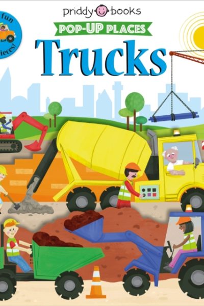 Pop-Up Places: Trucks by Books, Priddy