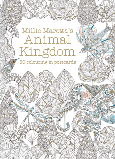 Millie Marotta's Animal Kingdom Postcard Box : 50 beautiful cards for colouring in by Marotta, Millie