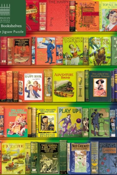Adult Jigsaw Puzzle Bodleian Libraries: Rainbow Bookshelves : 1000-piece Jigsaw Puzzles by Flame Tree Studio