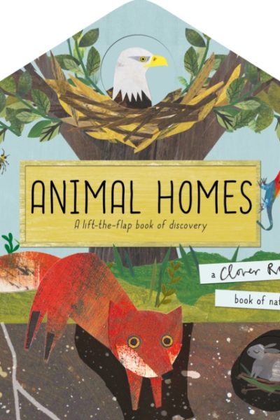 Animal Homes : A lift-the-flap book of discovery by Walden, Libby