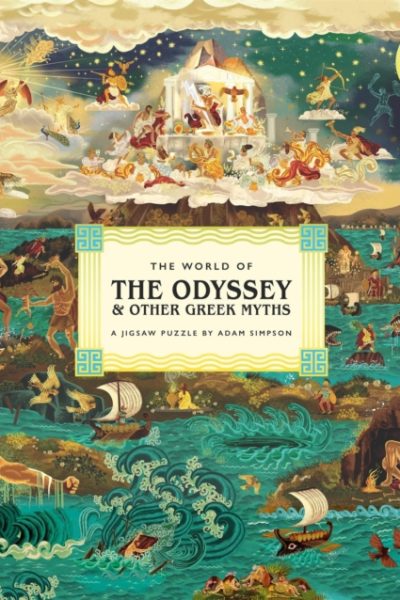 The World of the Odyssey & Other Greek Myths : A 1000-piece jigsaw puzzle by Adam Simpson by Simpson, Adam